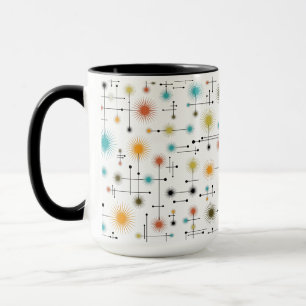 Retro Starbursts A Go-Go! Mug