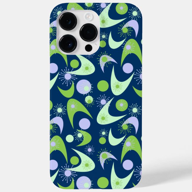 Retro Starbursts & Boomerangs Case-Mate iPhone Case (Back)