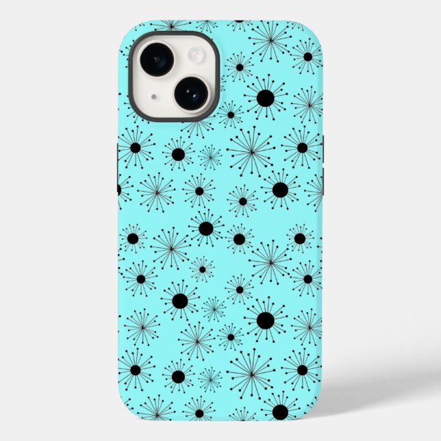 Retro Starbursts Case-Mate iPhone Case (Back)