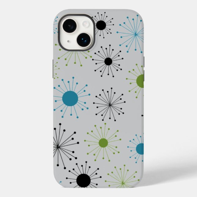 Retro Starbursts Case-Mate iPhone Case (Back)