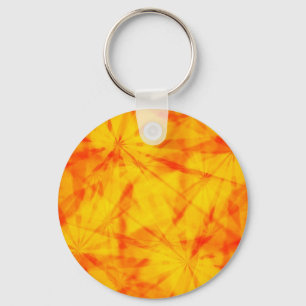 Retro starbursts keychain