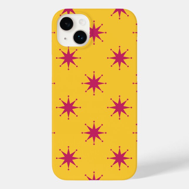 Retro Stars Case-Mate iPhone Case (Back)
