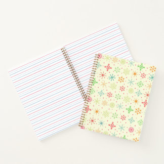 Retro Stars Notebook