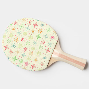 Retro Stars Ping Pong Paddle