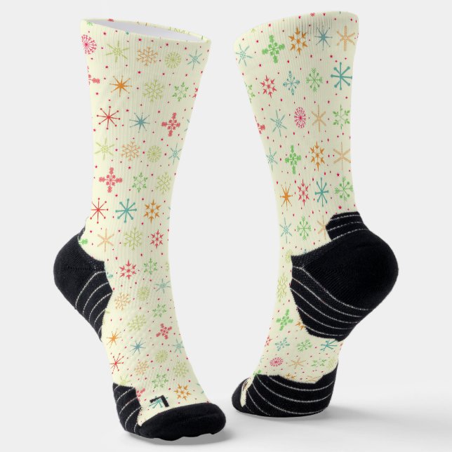 Retro Stars Socks (Angled)