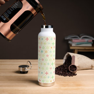 Retro Stars Water Bottle