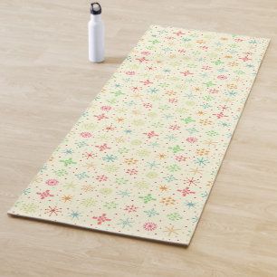 Retro Stars Yoga Mat