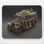 Retro Steampunk Police Cruiser Mouse Pad<br><div class="desc">Retro Steampunk Police Cruiser  - Mouse Pad</div>