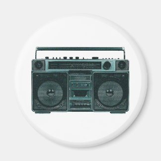 retro stereo magnet
