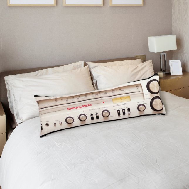 Retro Stereo Tuner Body Pillow (Creator Uploaded)