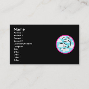 Retro Stewardess Business Cards