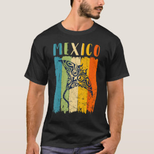 Retro Stingray Mexico Theme Friends Family T-Shirt