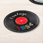 Retro Stripe Vinyl Record 1954 70th Birthday