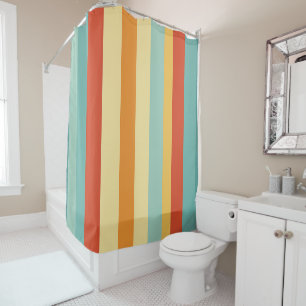 Retro striped colour pattern