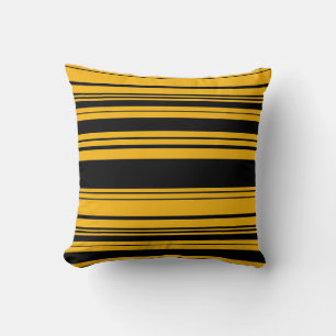 Retro Stripes Art Design Coussin Abstrait