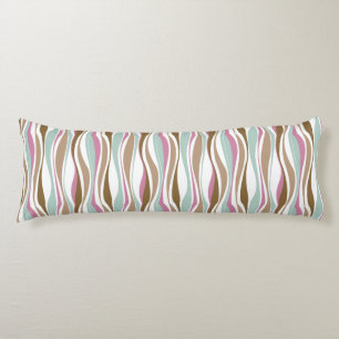 Retro Stripes Body Pillow