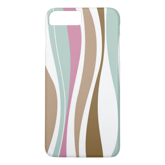 Retro Stripes Case-Mate iPhone Case (Back)