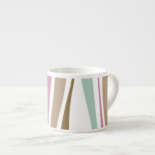 Retro Stripes Espresso Cup