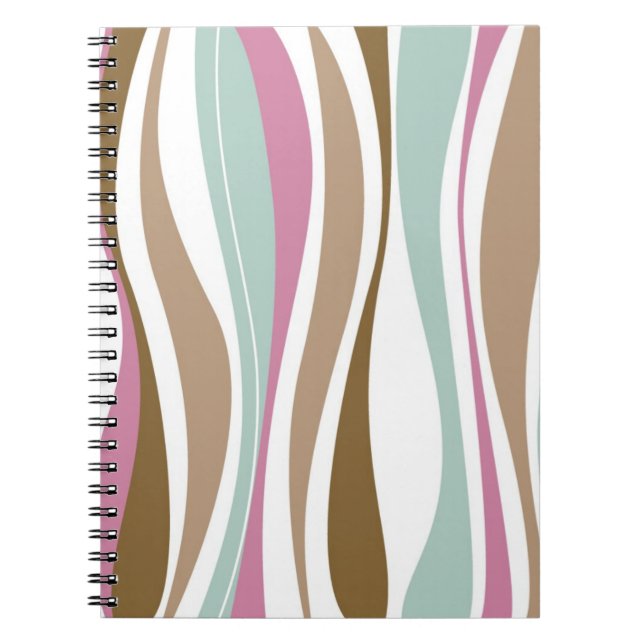 Retro Stripes Notebook (Front)