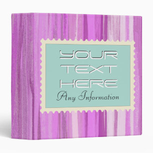 Retro stripes pattern Abstract art binders 8