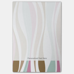 Retro Stripes Post-it Notes