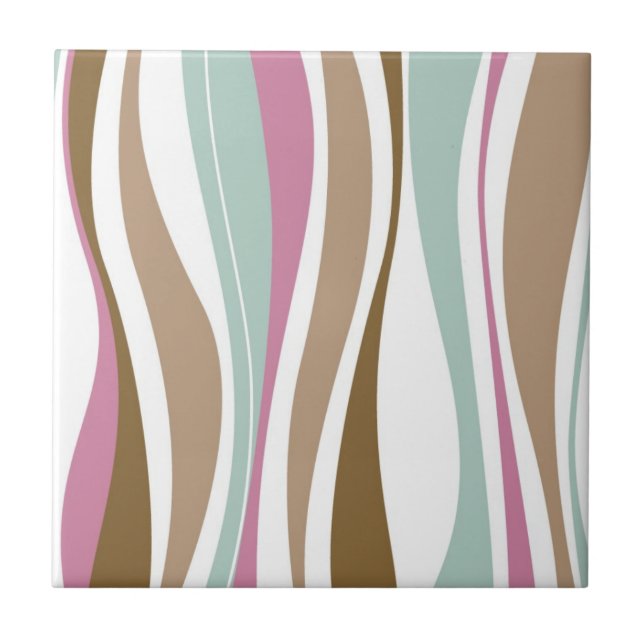 Retro Stripes Tile (Front)