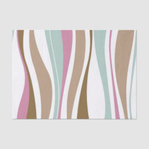 Retro Stripes Tissue Paper