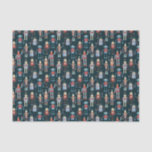 Retro Style 1950s Vintage Robots Tissue Paper<br><div class="desc">Cute and helpful looking retro 1950s style robots.  Grandad probably made these in his shed.  Artificial Intelligence,  but not in a scary way.</div>