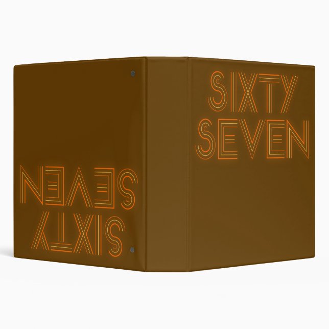 Retro Style 67 Binder (Background)