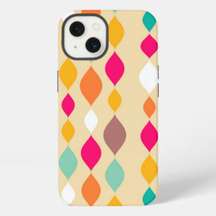 Retro style abstract pattern iPhone 13 case