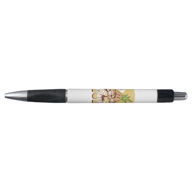 Retro style "Aloha" text design  Pen (Front)