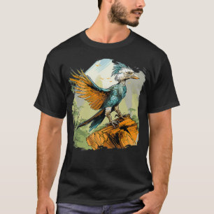 Retro Style Archaeopteryx  T-Shirt