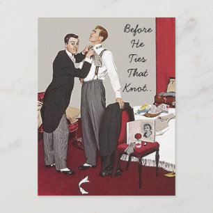 Retro Style Bachelor Party Invitation Announcement