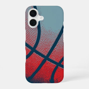 Retro Style Basketball Pop Art iPhone 16 Case