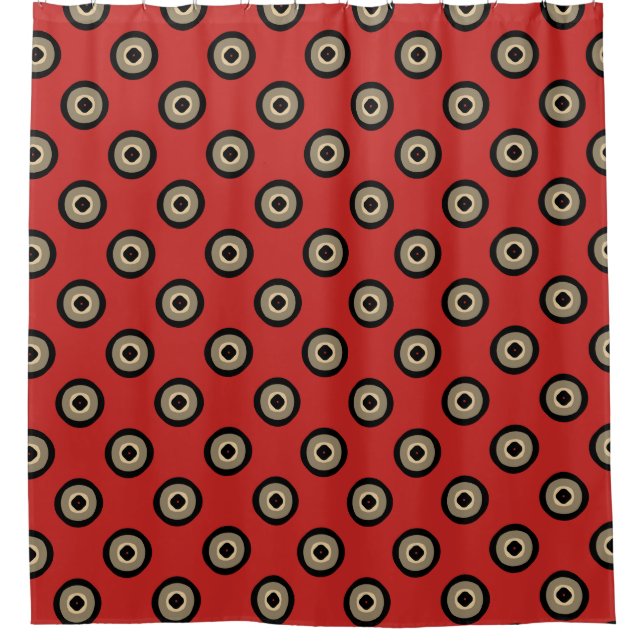 Retro Style - Black Red Pattern (Front)