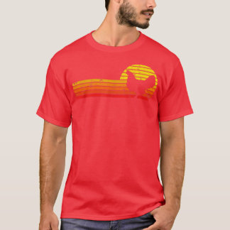 Retro Style Chicken Lover Funny Farmer Vintage Far T-Shirt