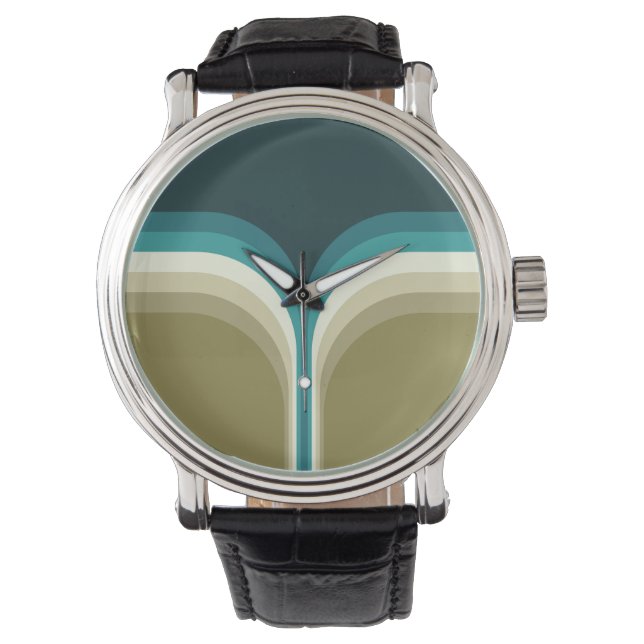 Retro style double arch decoration watch (Front)