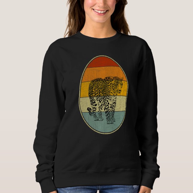 Retro Style Easter Egg Graphic Funny Easter Day Ja Sweatshirt (Front)