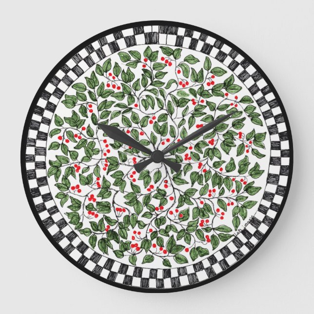 Retro Style Kitchen Clock (Front)