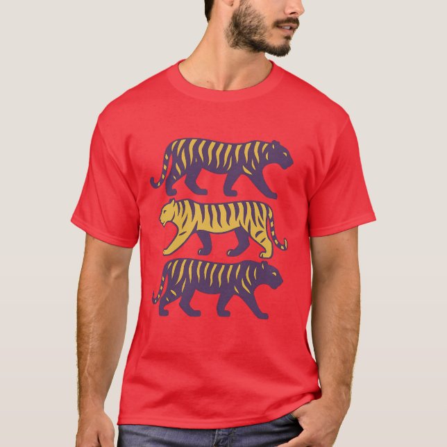 Retro Style LSU T-Shirt (Front)