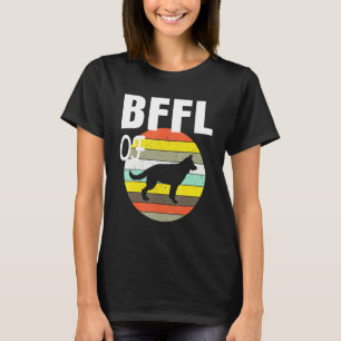 Retro Style Men Women and Kids German Shepherd BFF T-Shirt