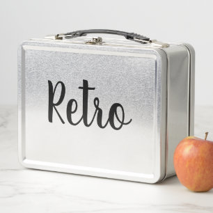 Retro style metal lunch box Custom gift ideas