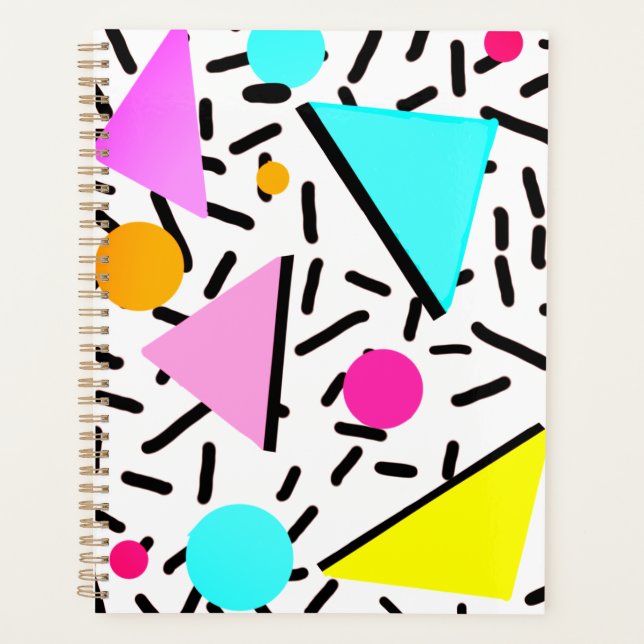 retro style planner (Front)