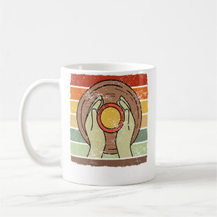 Retro Style Pottery - Ceramics Artist Clay Pottery Coffee Mug