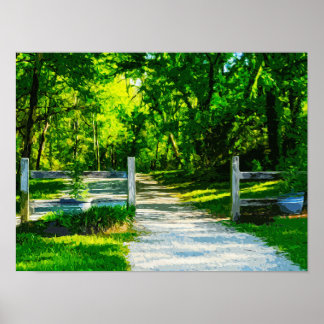 Retro Style Print, Value Poster Paper (Matte)