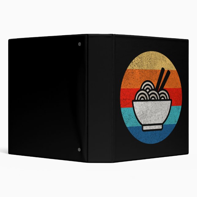 Retro style ramen binder (Background)