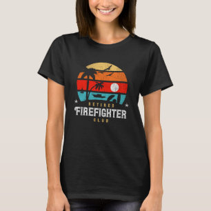 Retro Style  Retirement Gag Idea  Retired Firefigh T-Shirt