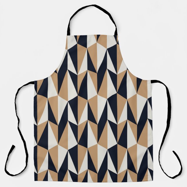 Retro Style: Seamless Vintage Pattern Apron (Front)