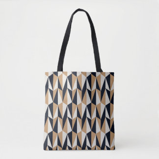 Retro Style: Seamless Vintage Pattern Tote Bag