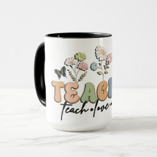 Retro Style Teacher Mug